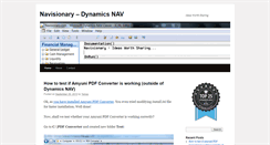 Desktop Screenshot of navisionary.com